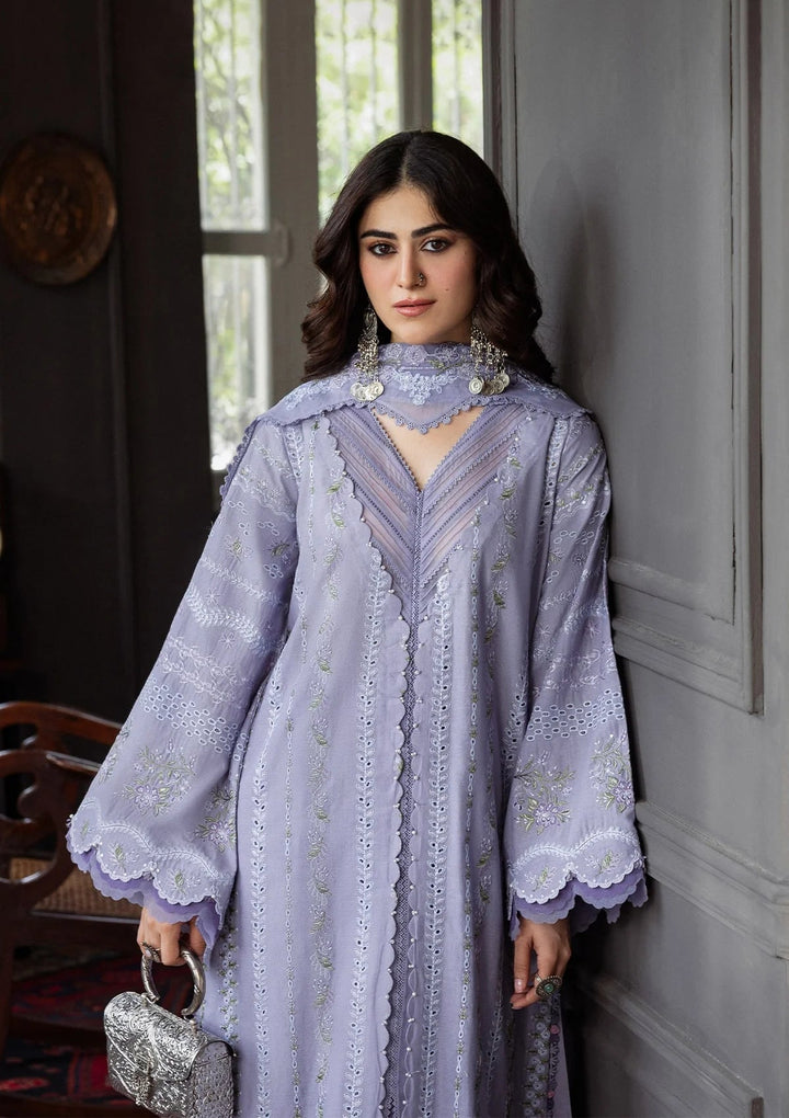 Karandi with Embroidered Chiffon