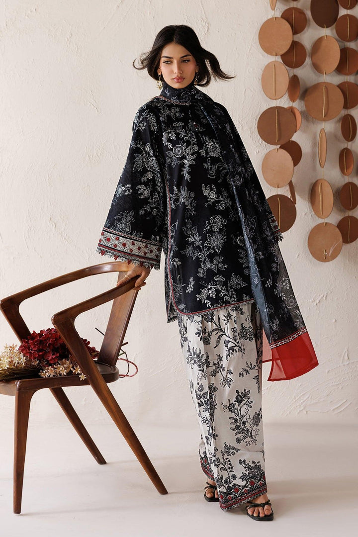 Embroidered Printed Lawn