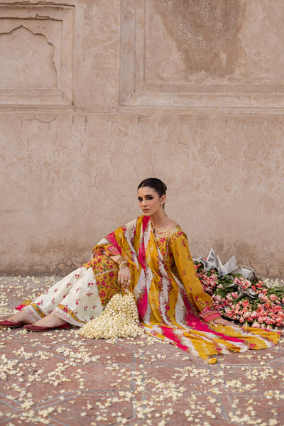 Bert 3Pc- Printed Lawn Dress