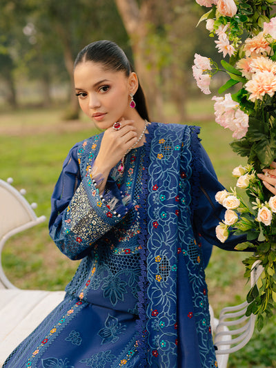 Freesia Embroidered Lawn