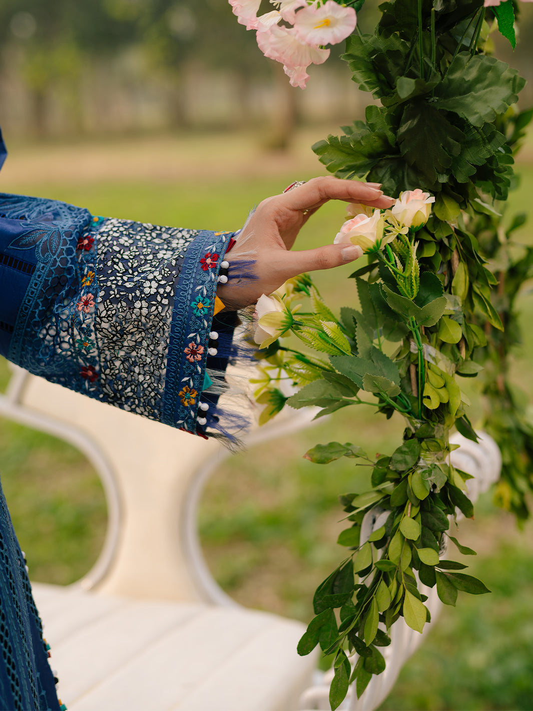 Freesia Embroidered Lawn
