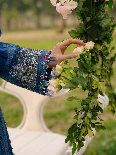 Freesia Embroidered Lawn