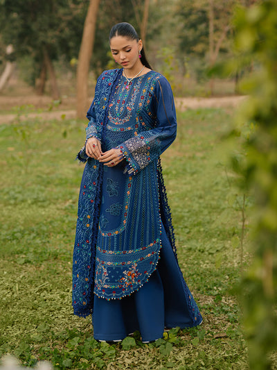 Freesia Embroidered Lawn