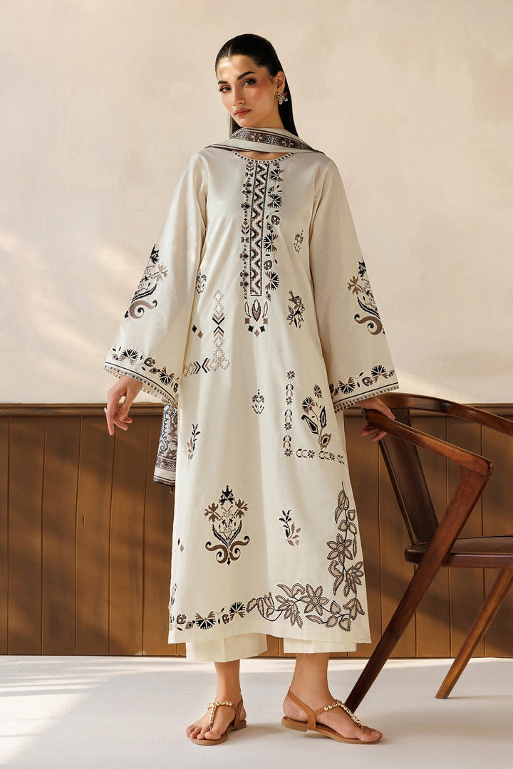 EMBROIDERED SELF JAQUARD