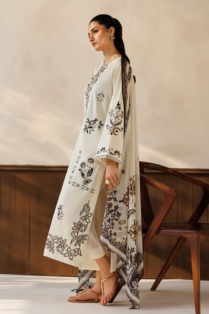 EMBROIDERED SELF JAQUARD