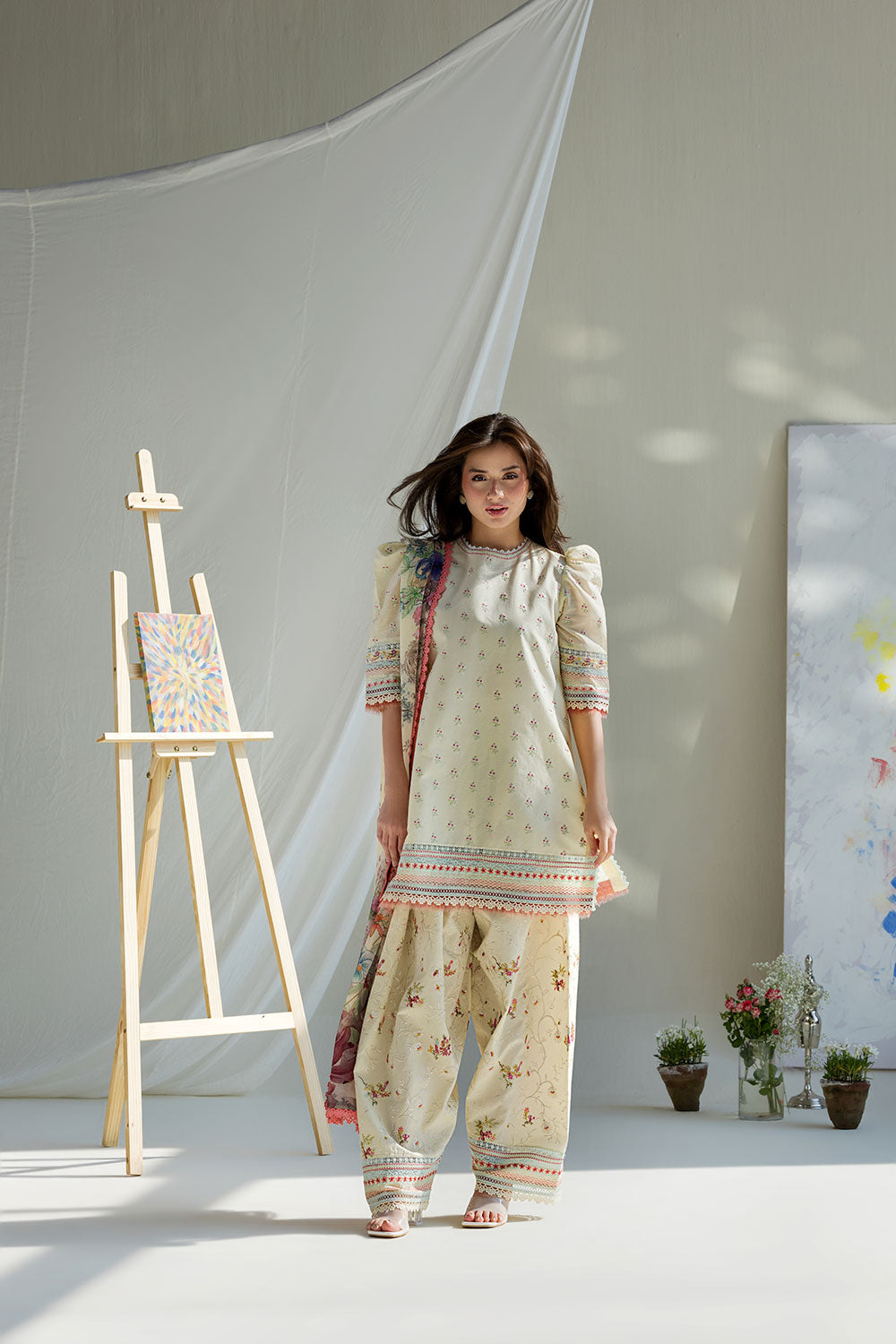 Vital  Unstitched Lawn