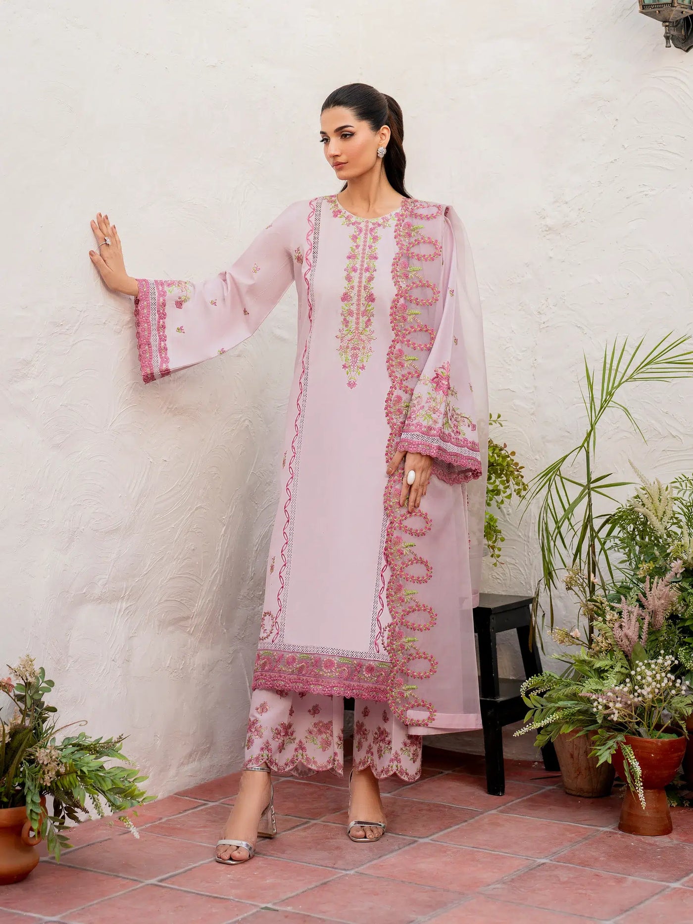 Husn-E-Arah Unstitched Lawn