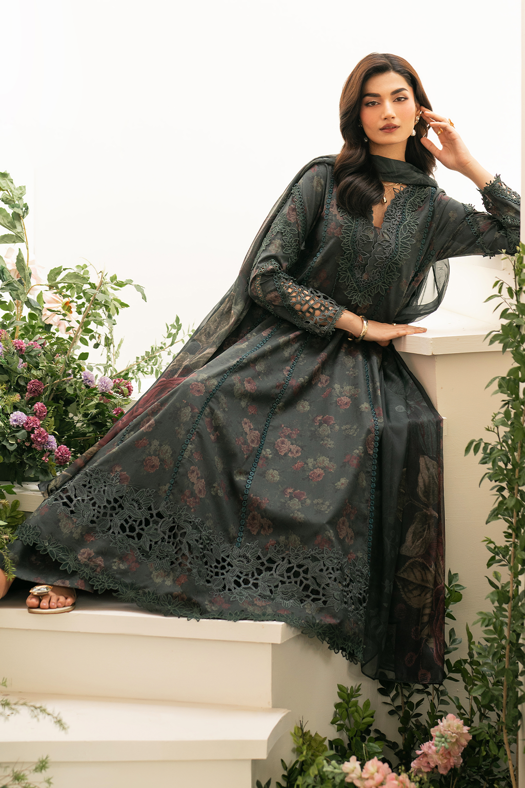 Embroidered Lawn