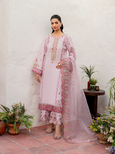 Husn-E-Arah Unstitched Lawn