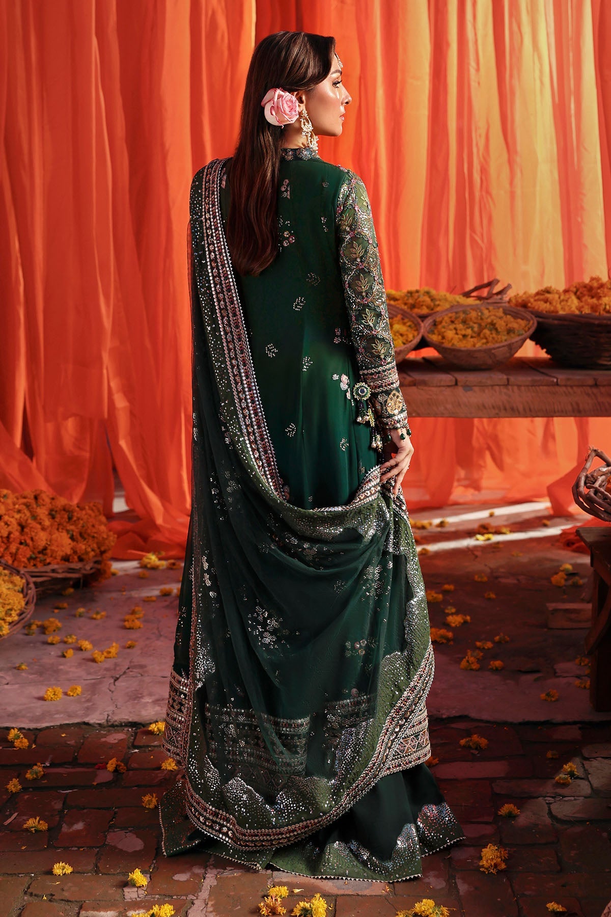 Jhoomro Unstitched Luxury Ensemble