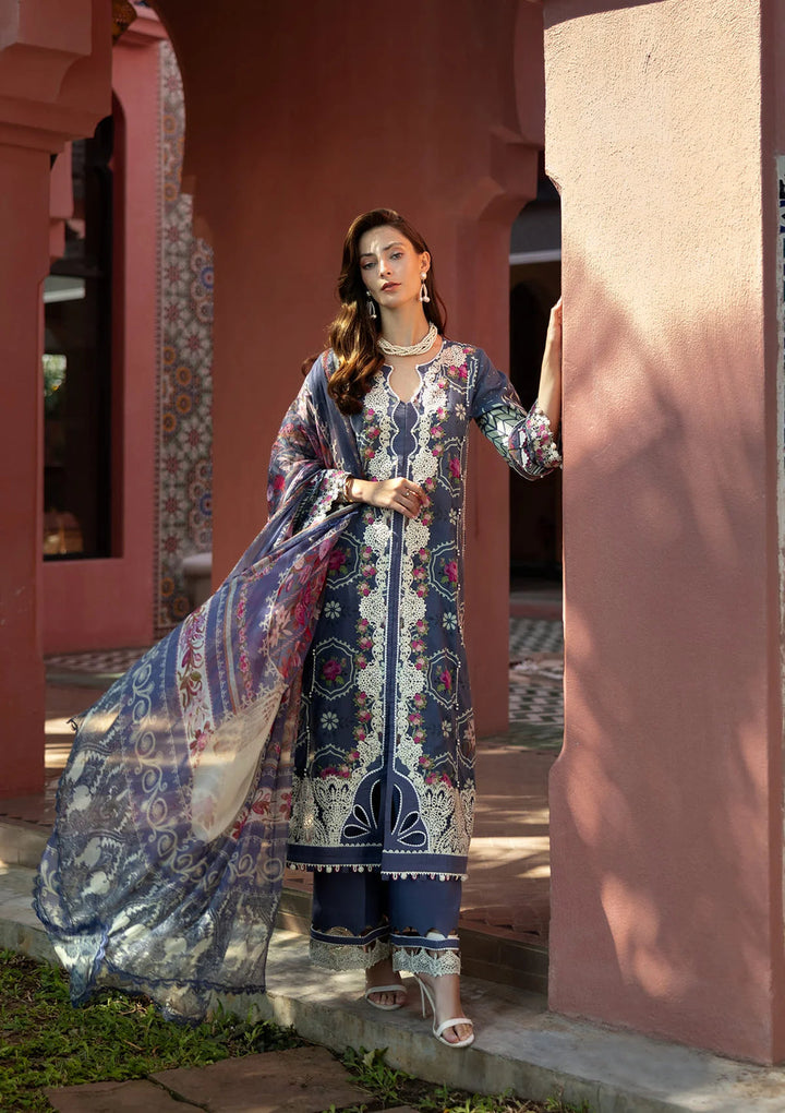 ELAF SIGNATURE  EMBROIDERED LAWN