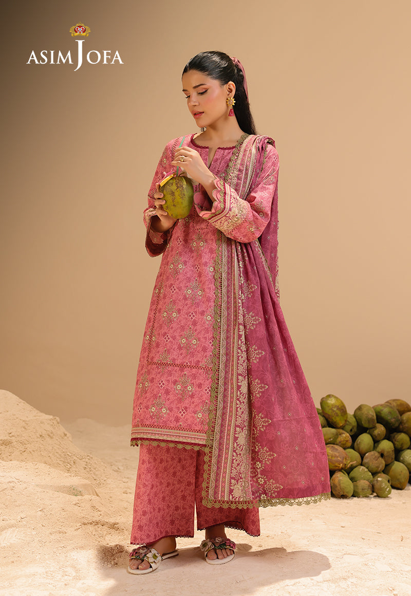 Printed Lawn 3 Pcs