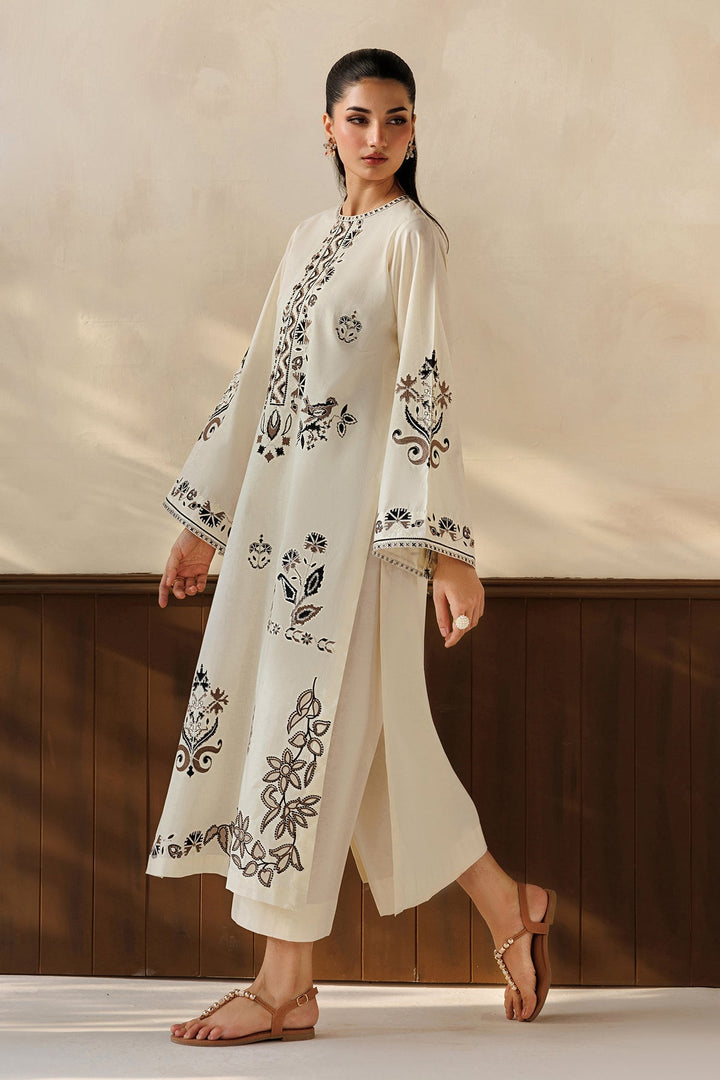EMBROIDERED SELF JAQUARD