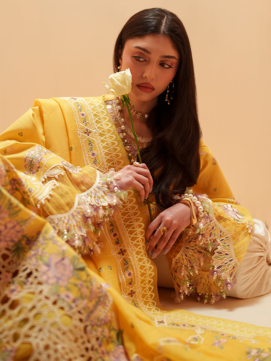 Mashriq 3 PC Luxury Lawn