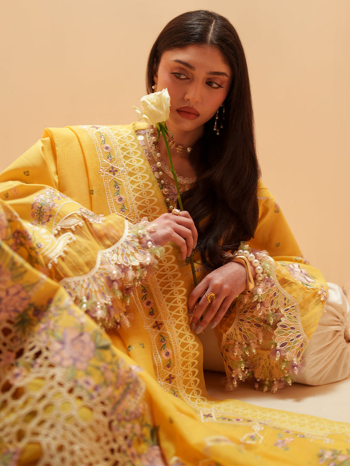 Mashriq 3 PC Luxury Lawn
