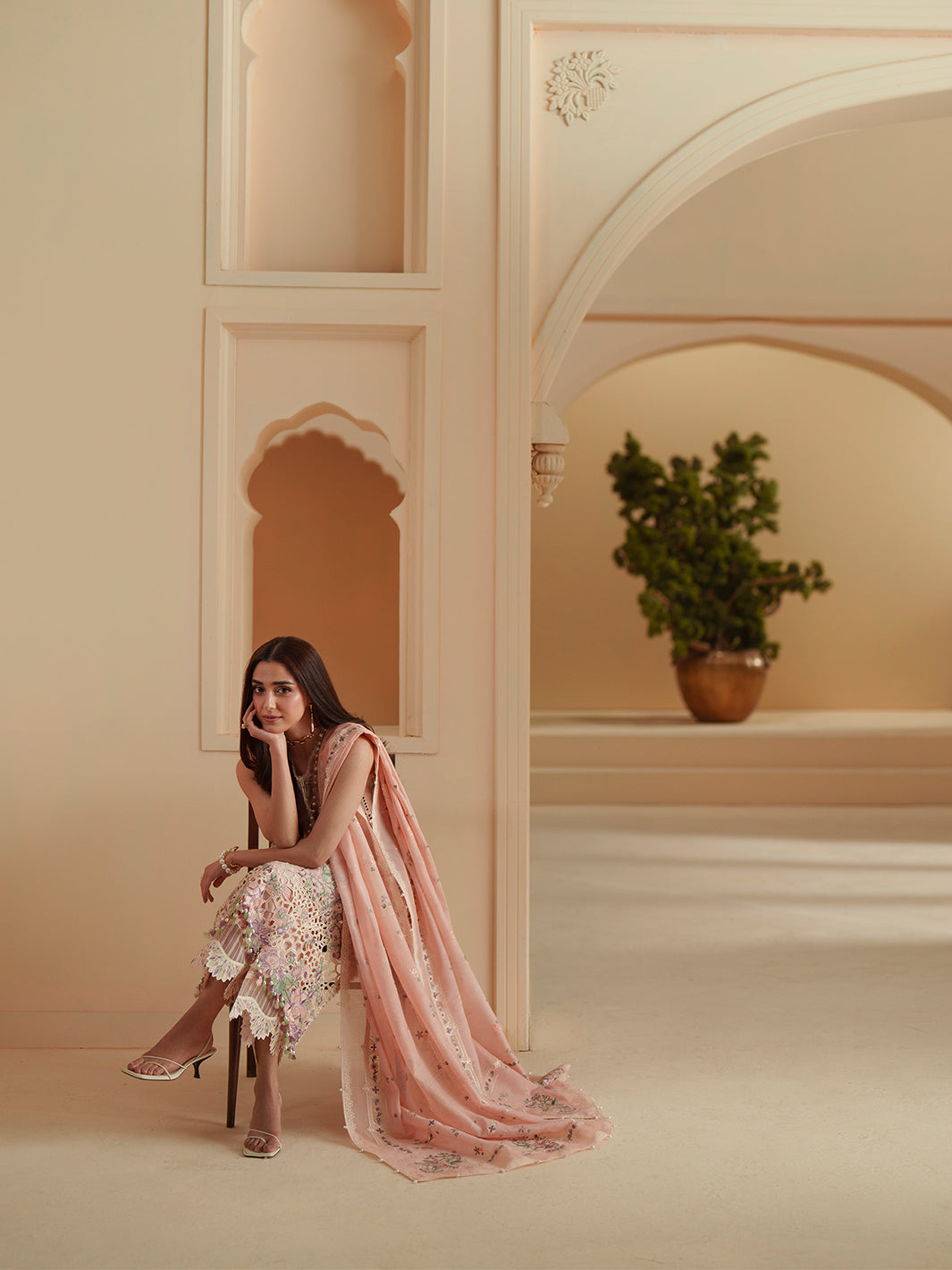Mashriq 3 PC Luxury Lawn