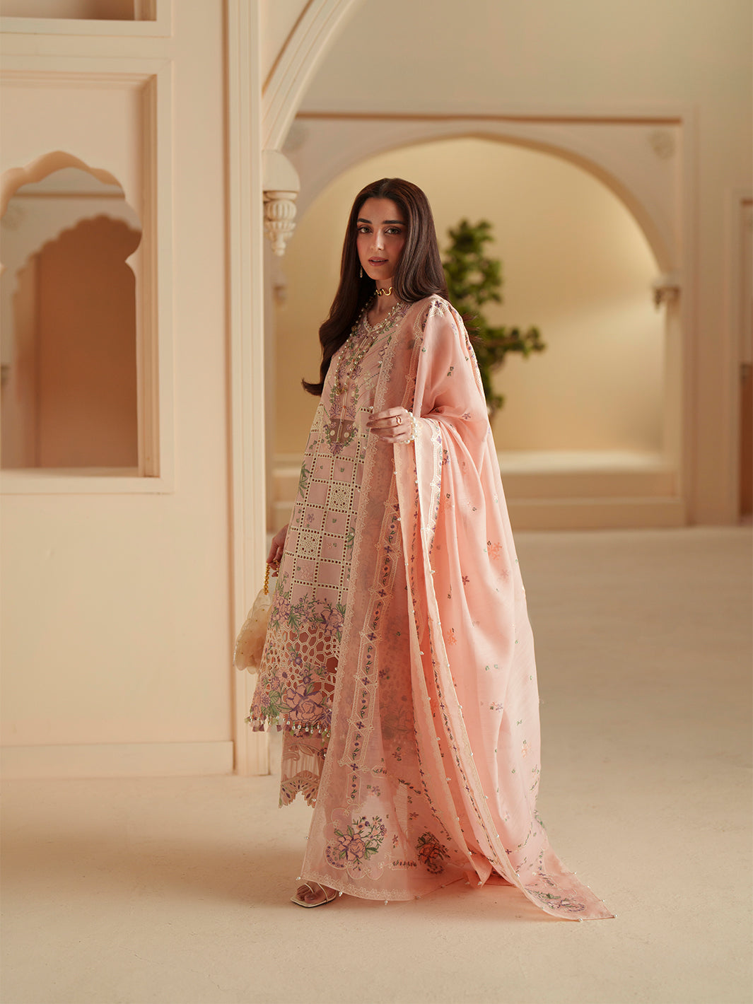 Mashriq 3 PC Luxury Lawn
