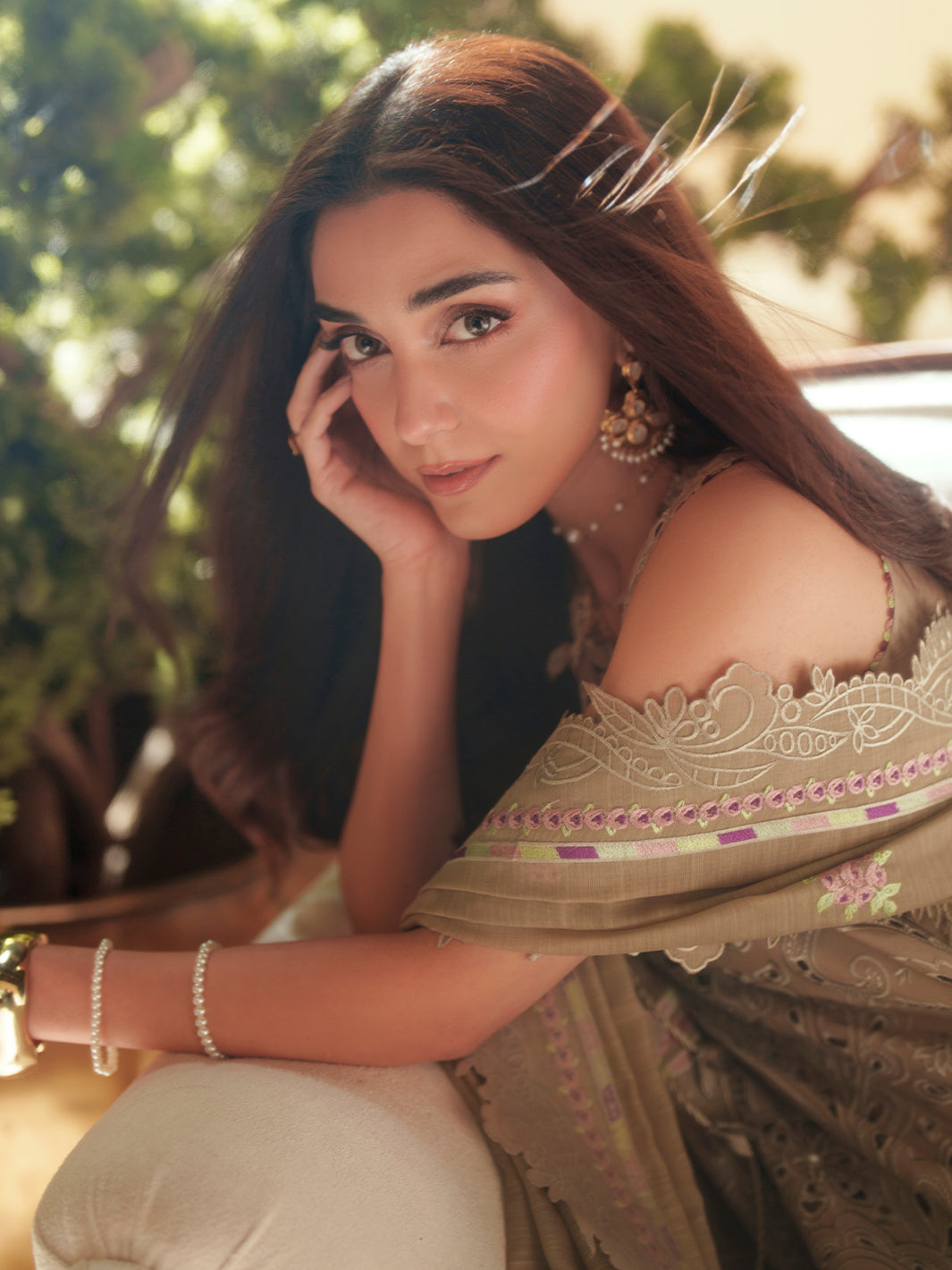 Mashriq 3 PC Luxury Lawn