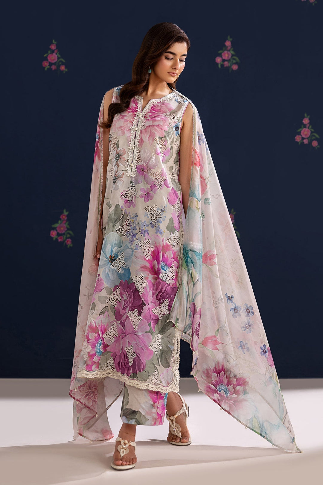 Embroidered Lawn