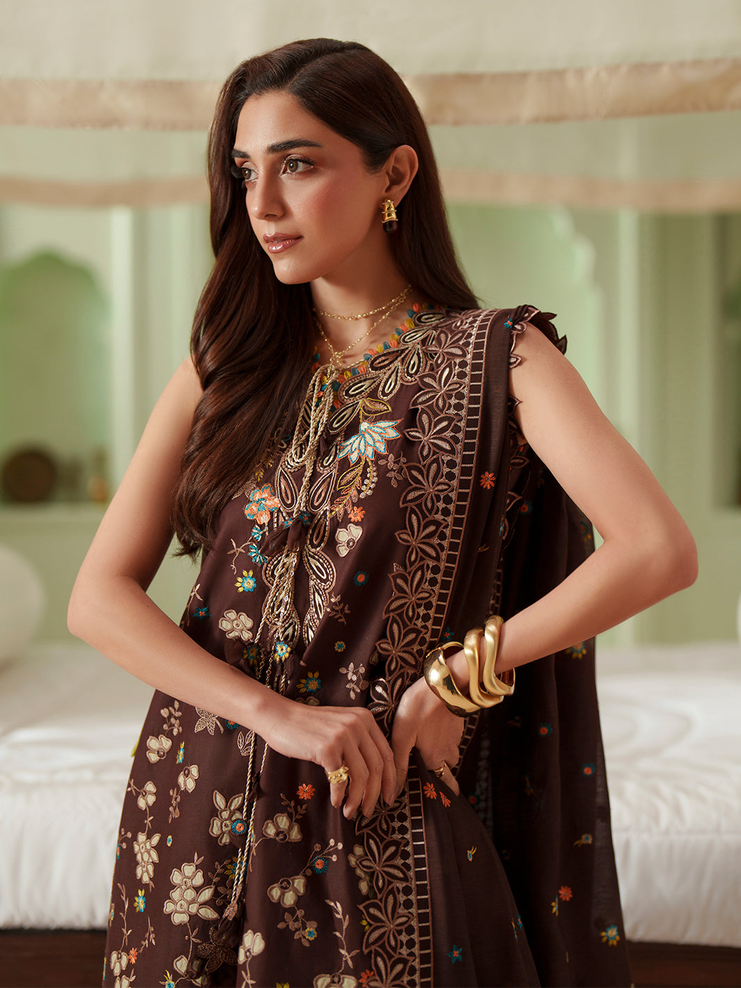 Mashriq 3 PC Luxury Lawn