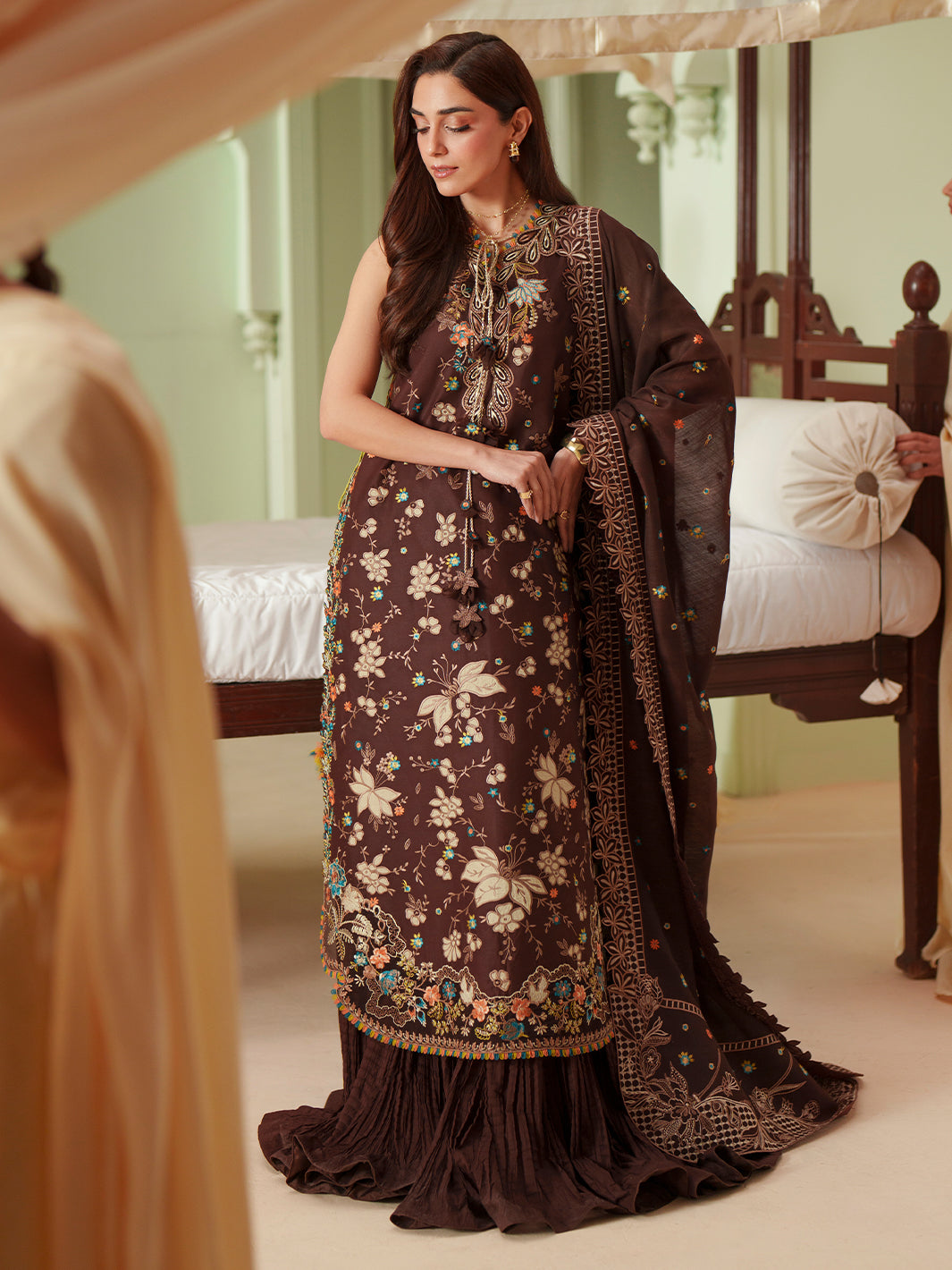 Mashriq 3 PC Luxury Lawn