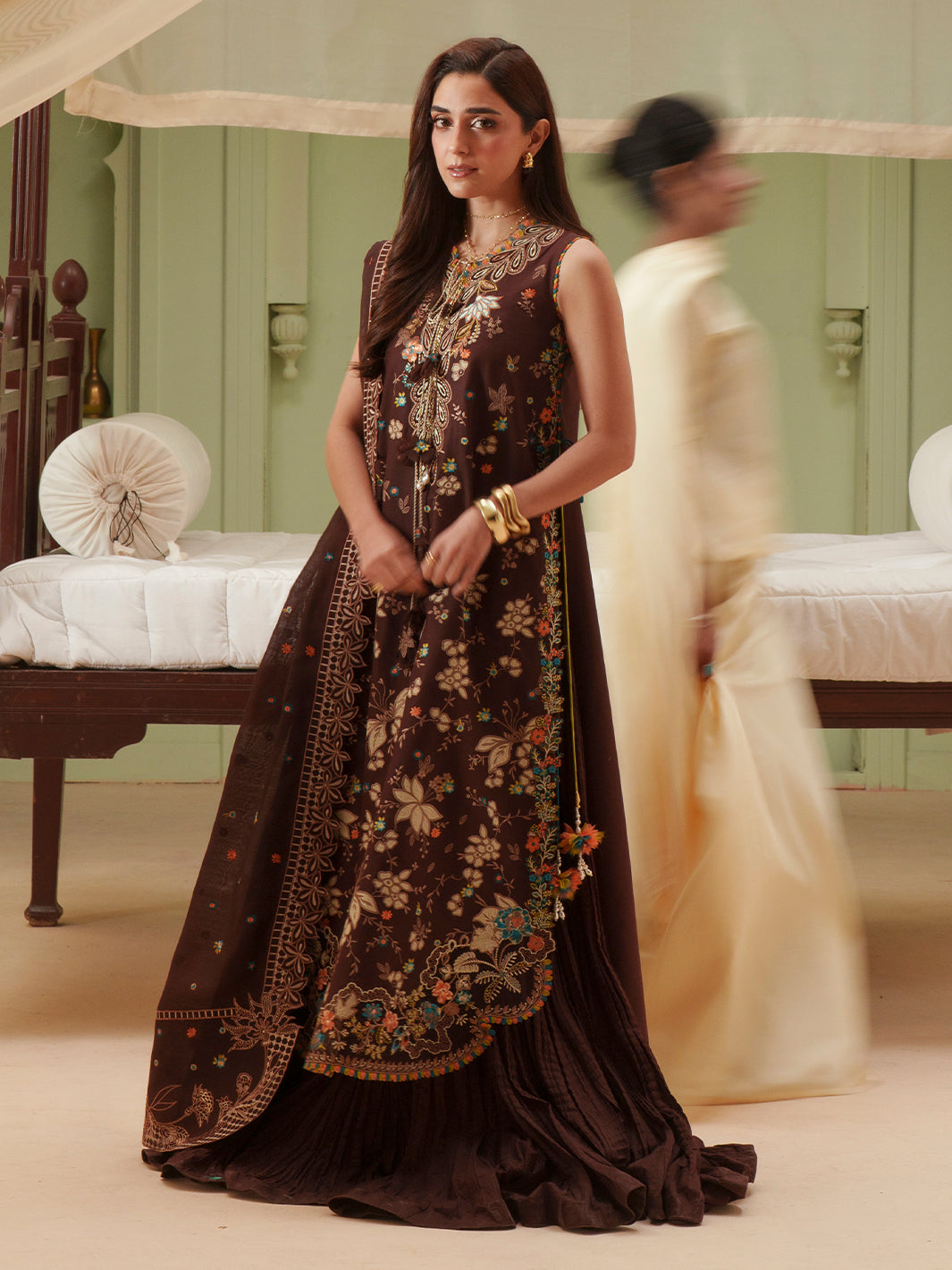Mashriq 3 PC Luxury Lawn