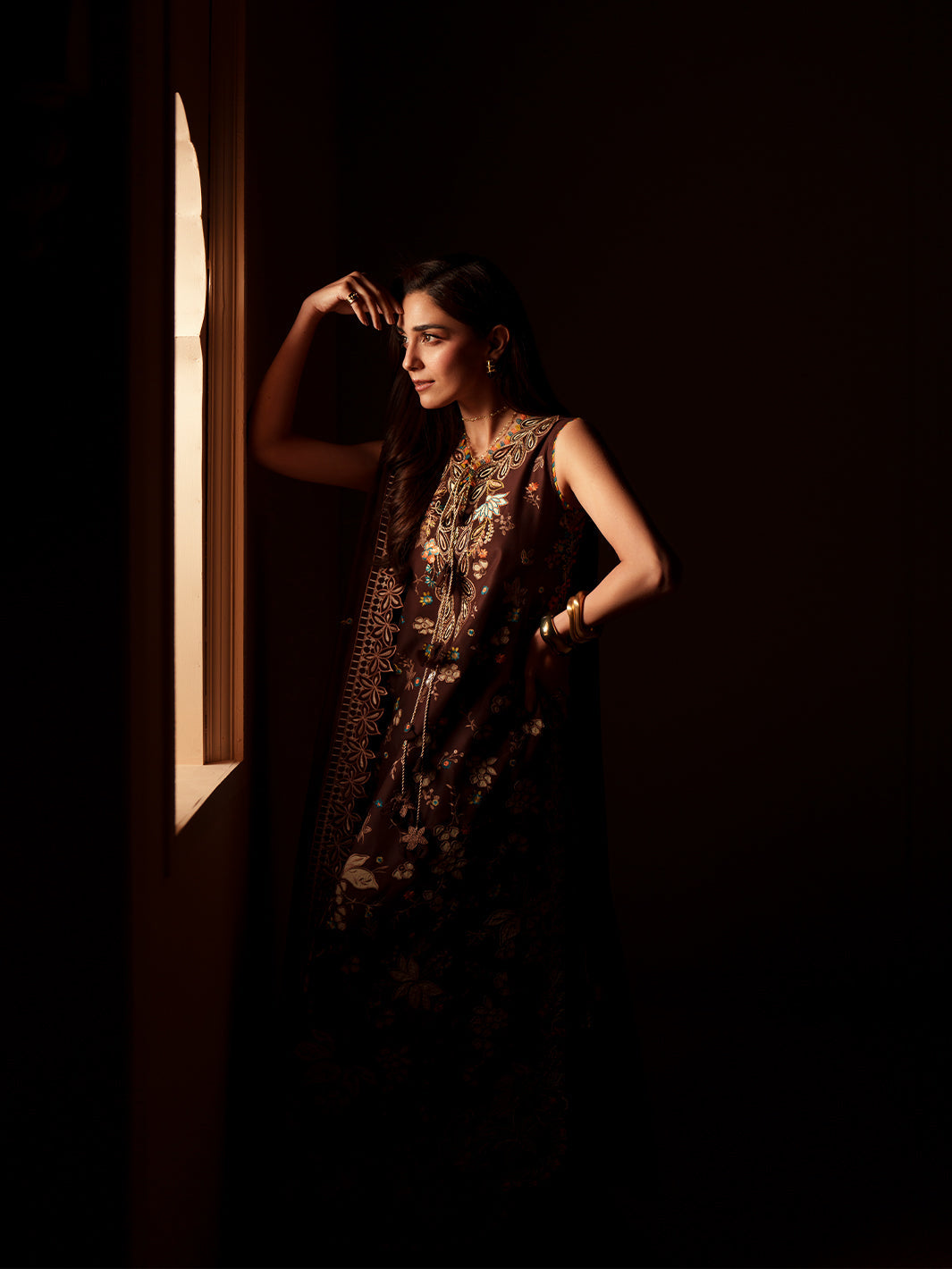 Mashriq 3 PC Luxury Lawn