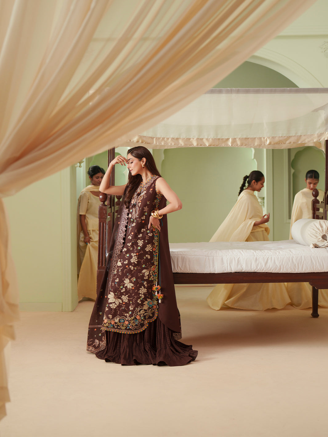 Mashriq 3 PC Luxury Lawn