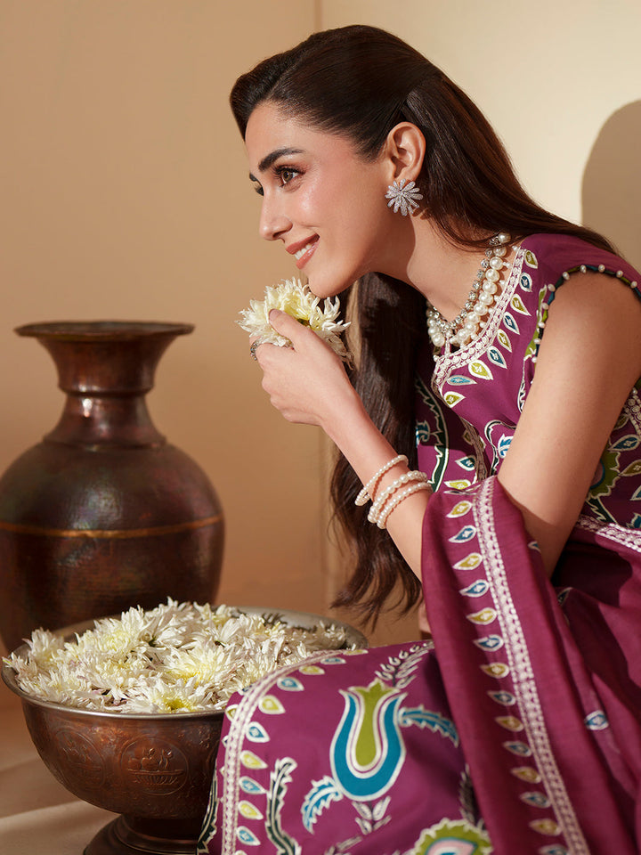 Mashriq 3 PC Luxury Lawn