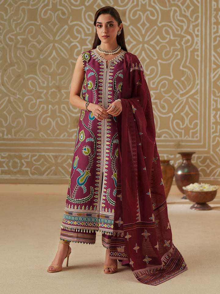 Mashriq 3 PC Luxury Lawn