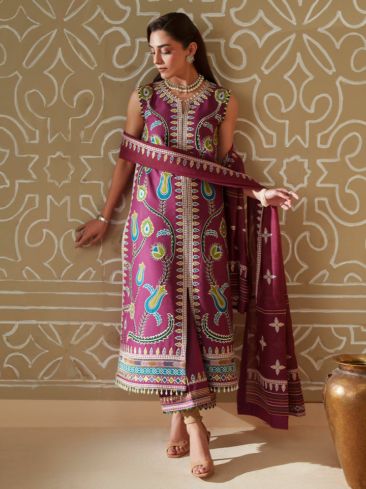 Mashriq 3 PC Luxury Lawn