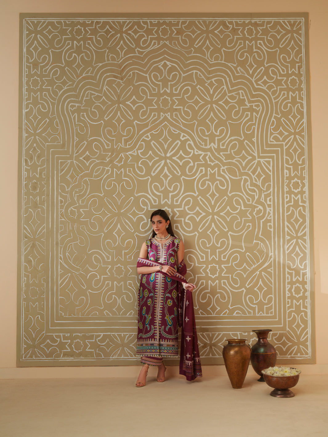 Mashriq 3 PC Luxury Lawn