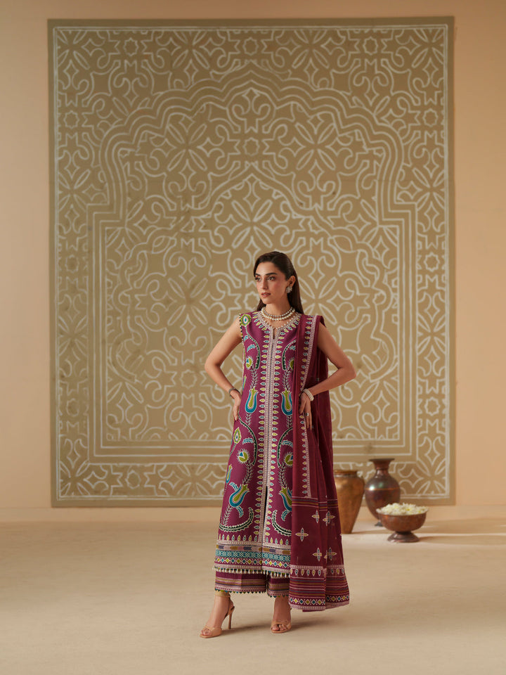 Mashriq 3 PC Luxury Lawn