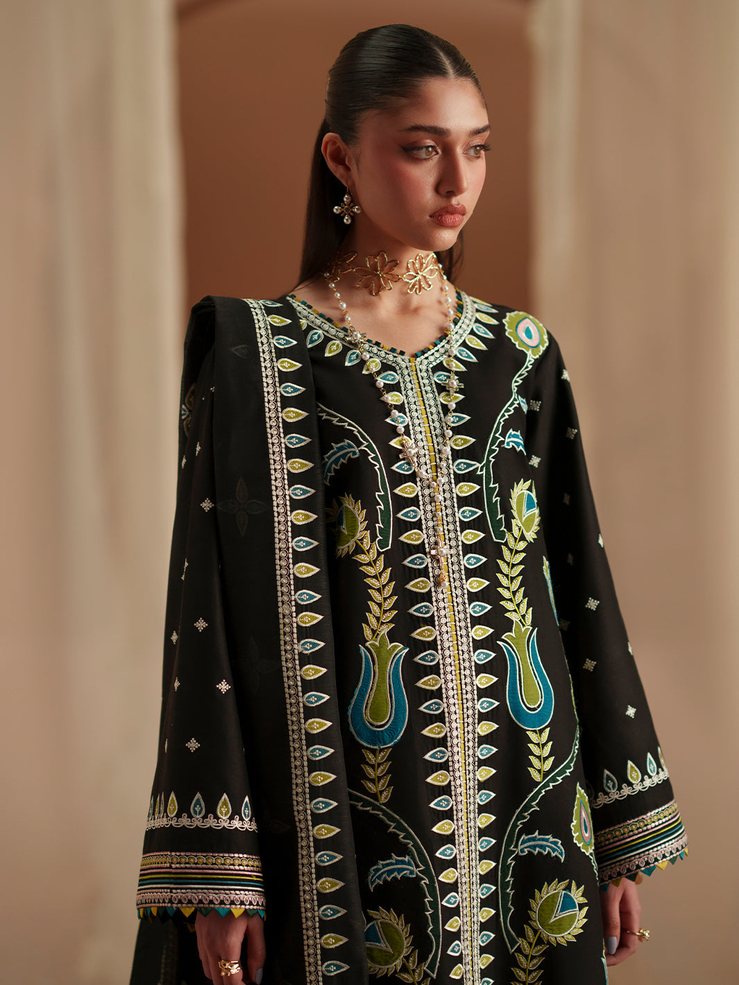 Mashriq 3 PC Luxury Lawn