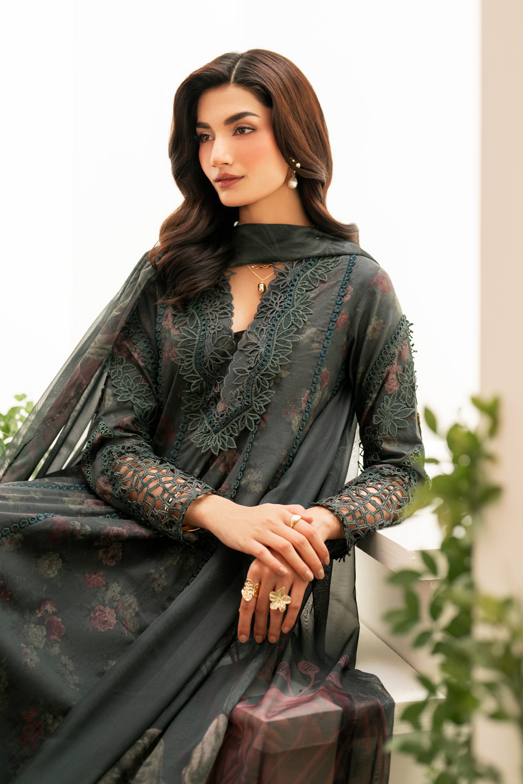 Embroidered Lawn