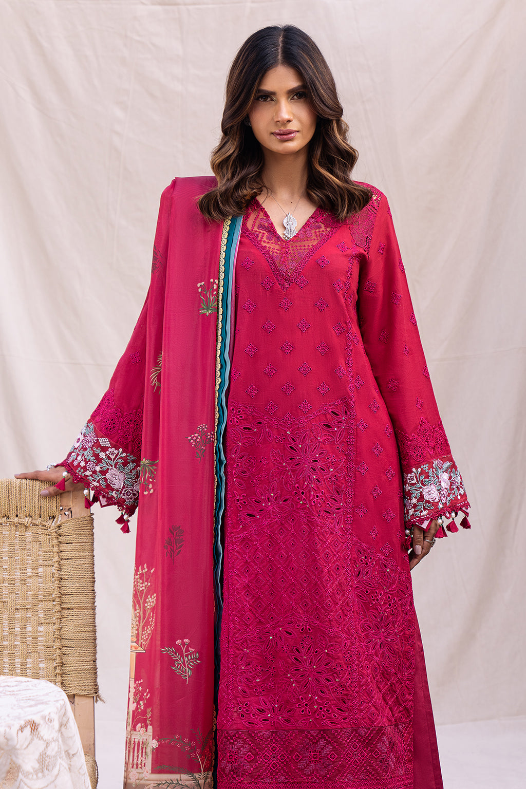 3 PIECE EMBROIDERED LAWN