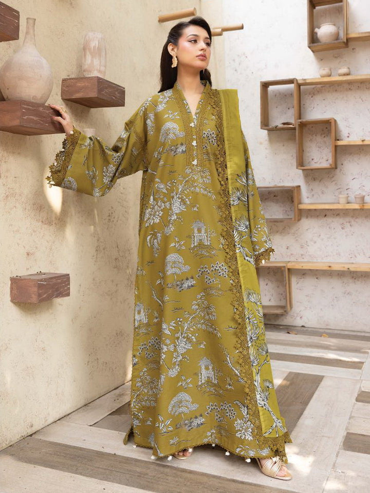 Elaheh Printed Lawn Unstitched 3Pc Suit