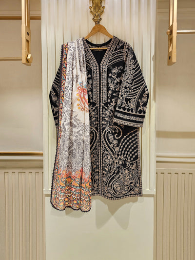 3 Piece - Pure Embroidered Lawn Suit
