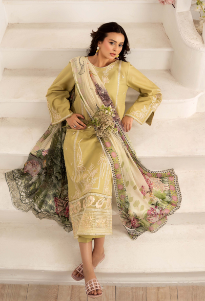 Inara Unstitched 3 Piece Lawn
