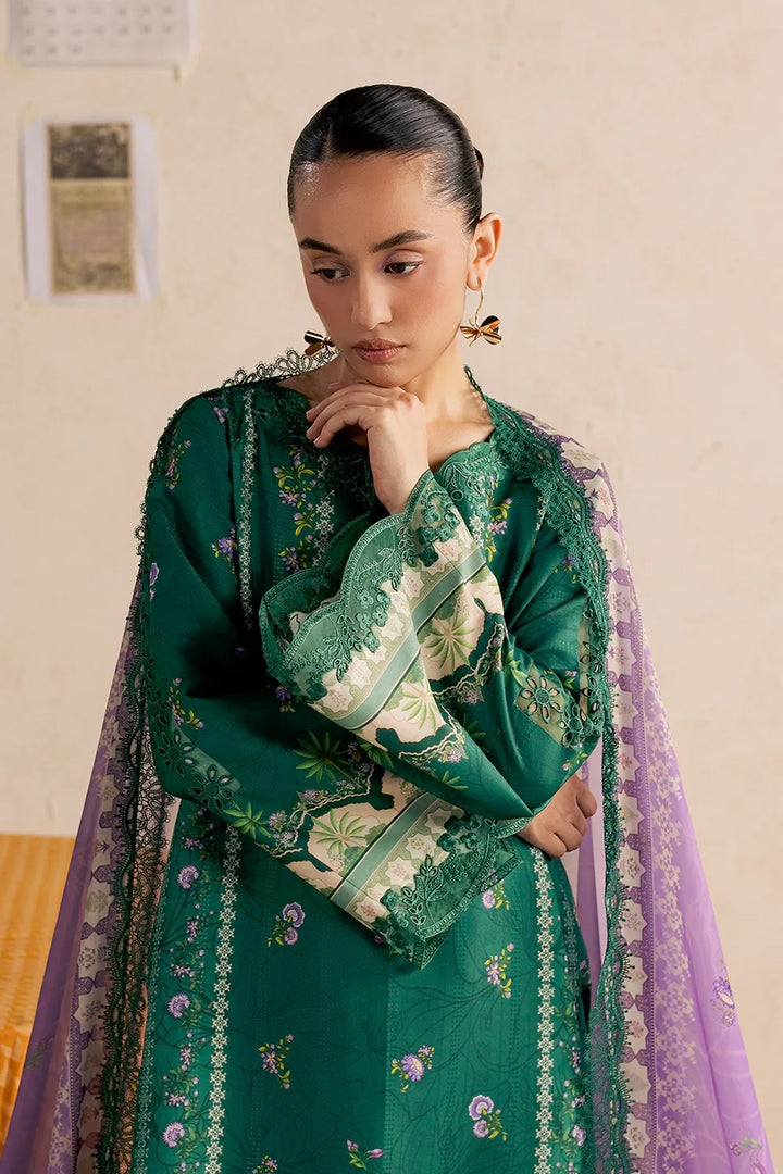 Fresh Green Embroidered 3PC