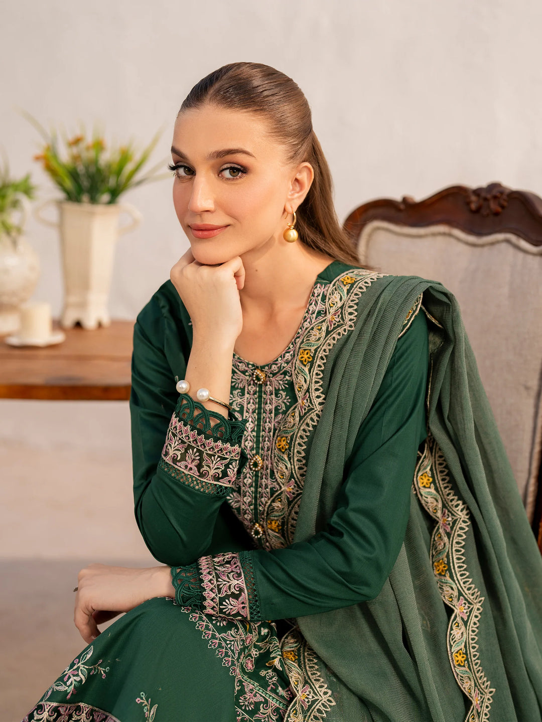 Husn-E-Arah Unstitched Lawn