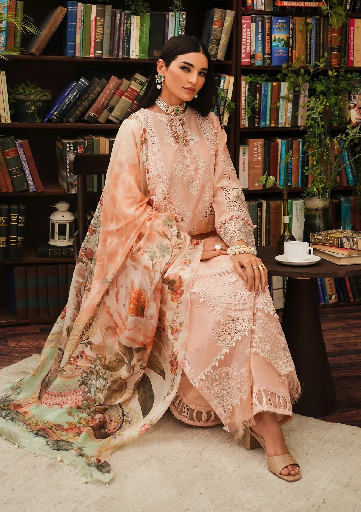 KHAF UNSTITCHED LUXURY LAWN - KLE-03A