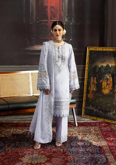Karandi with Embroidered Chiffon