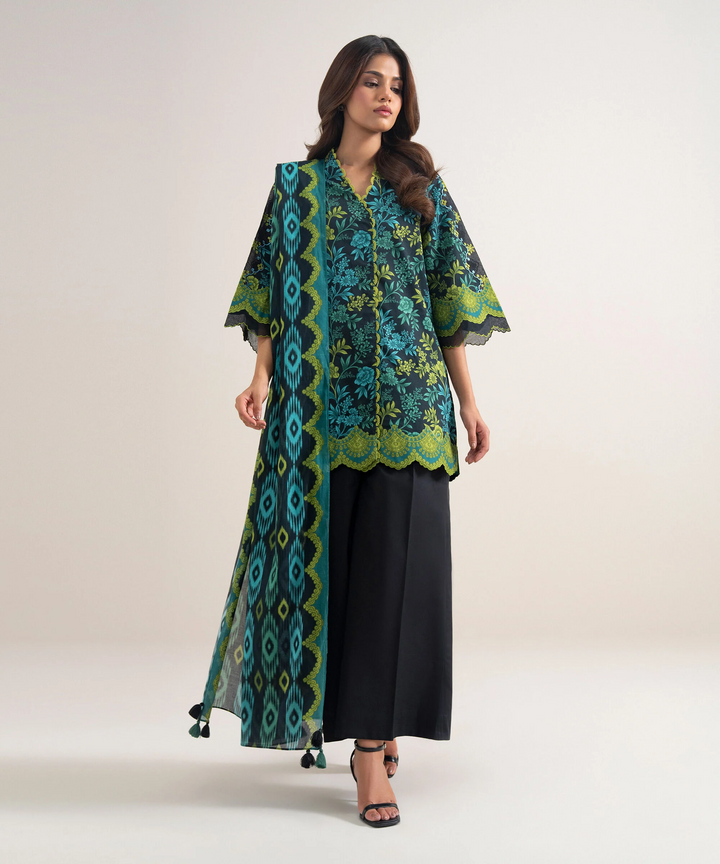 2 Piece - Embroidered Lawn Suit