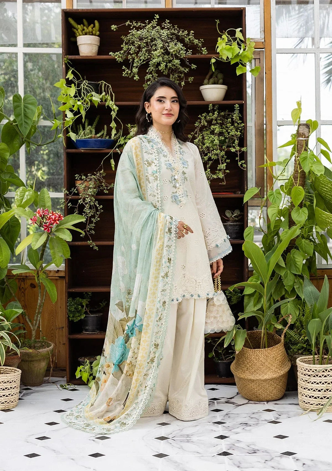 E.Craft Chikankari Lawn