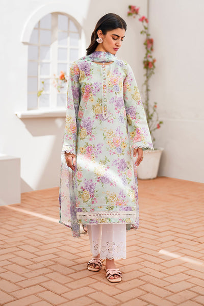 BAROQUE EMBROIDERED PRINTED LAWN