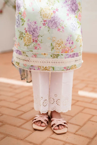 BAROQUE || EMBROIDERED PRINTED LAWN UF-631