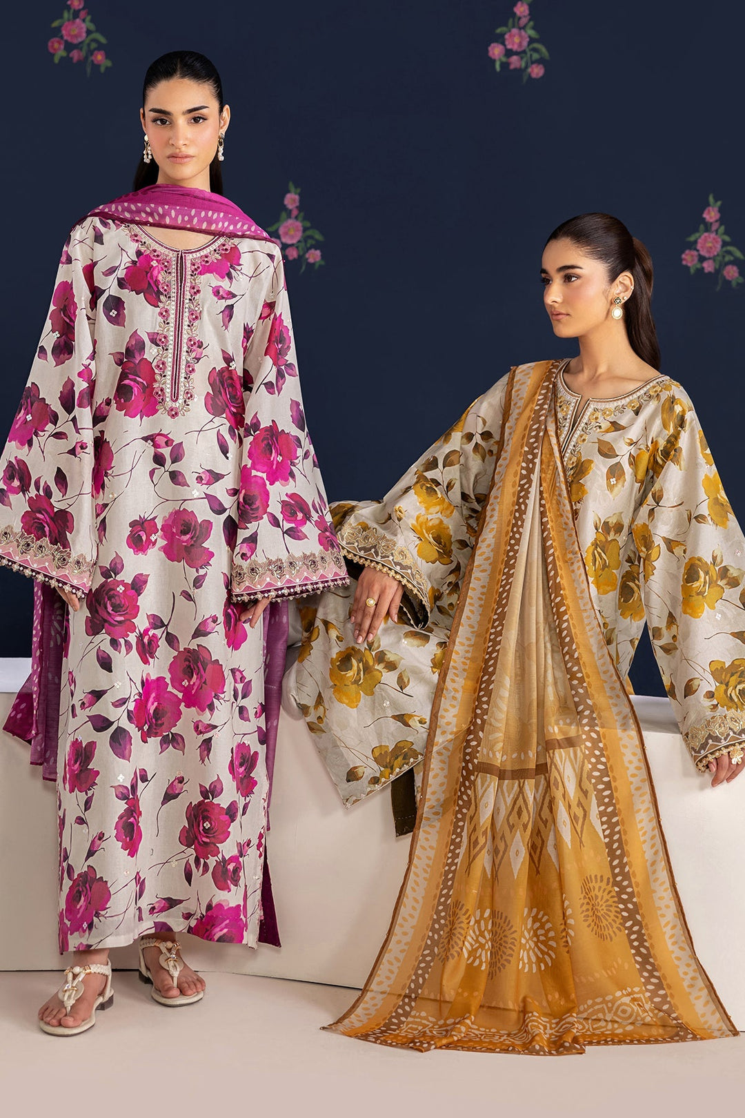 EMBROIDERED LAWN
