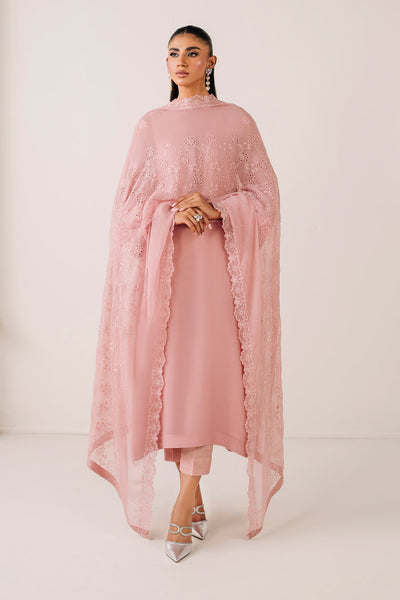 EMBROIDERED CHIFFON 3 PIECE