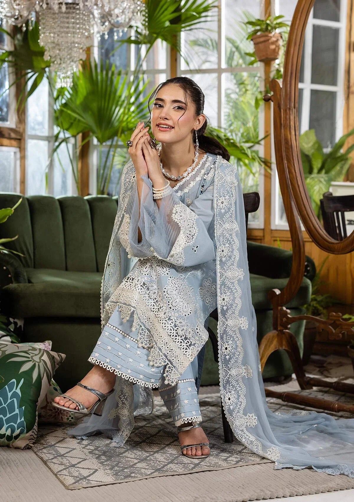 E.Craft Chikankari Lawn